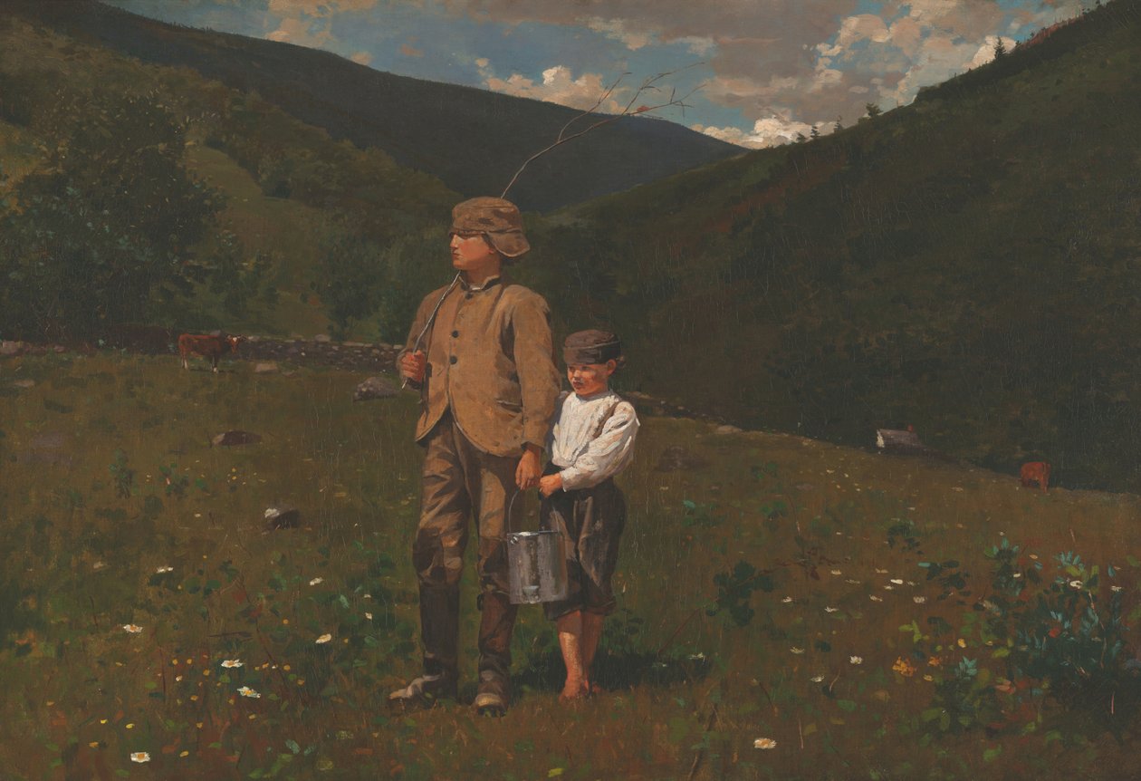 Çayırı Geçmek by Winslow Homer