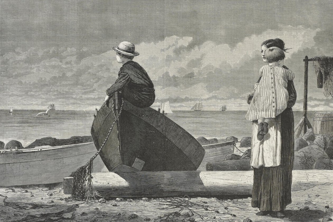 Babalar Geliyor! by Winslow Homer