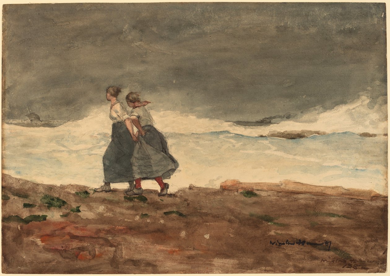 Tehlike by Winslow Homer
