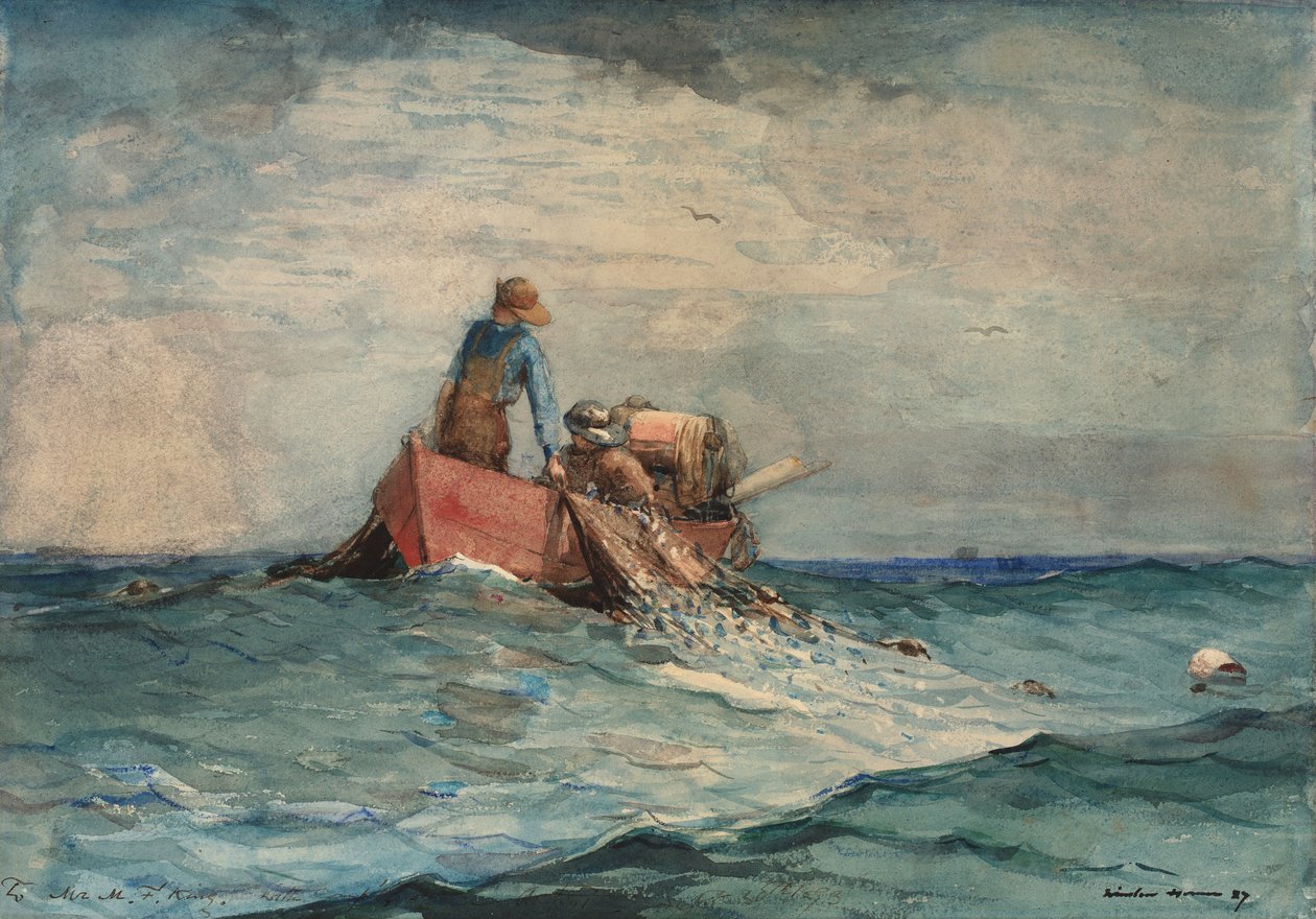 Ağlarda Taşımak by Winslow Homer