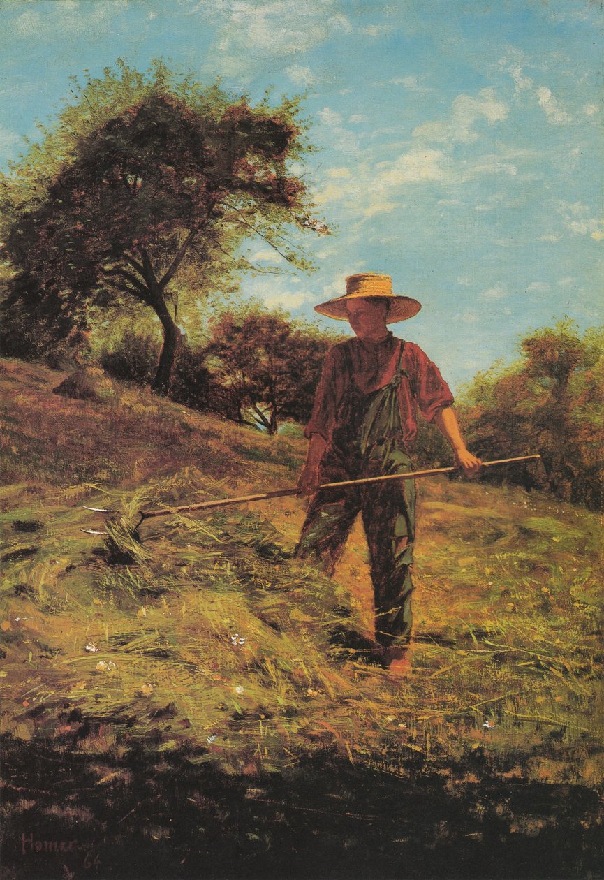 saman yapımı by Winslow Homer