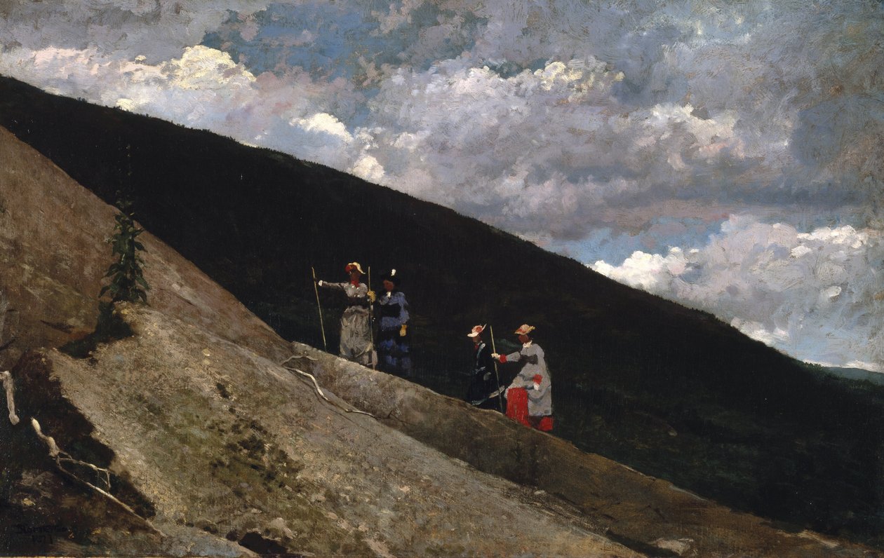 Dağlarda by Winslow Homer