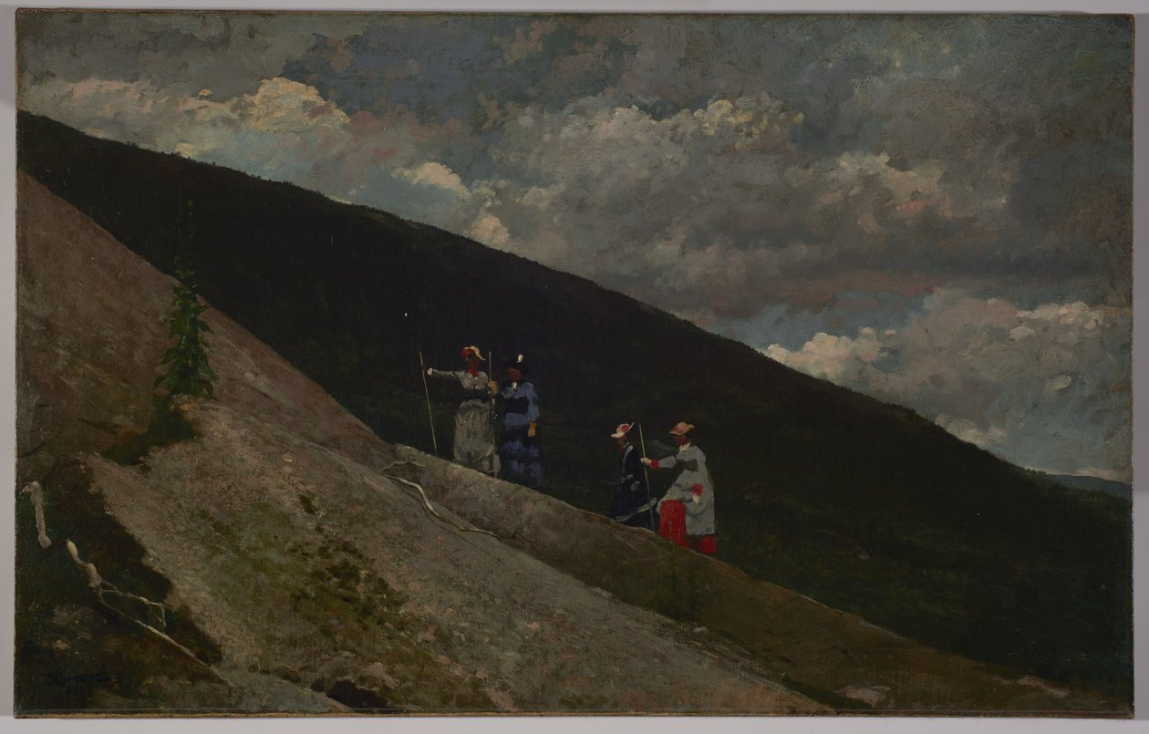 Dağlarda, 1877 by Winslow Homer