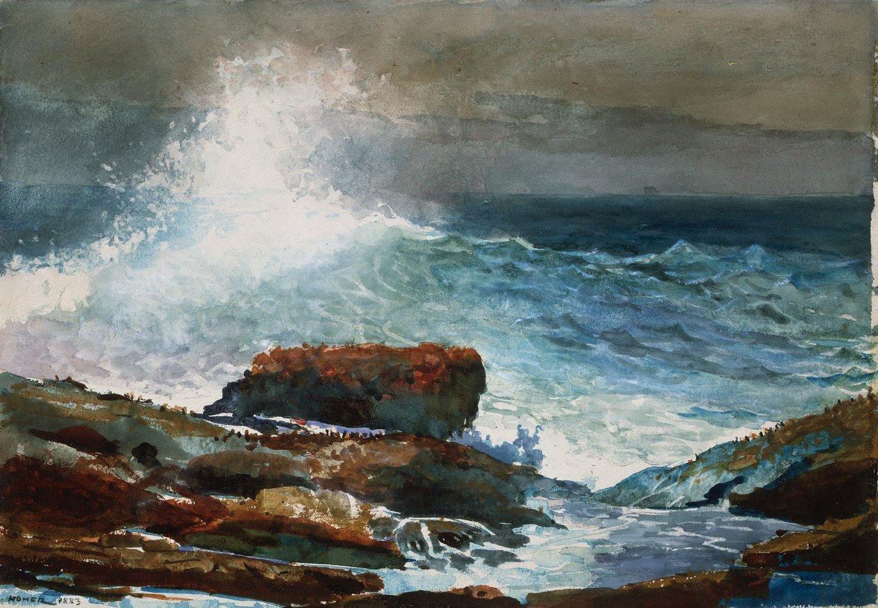 Gelen Gelgit, Scarborough, Maine by Winslow Homer