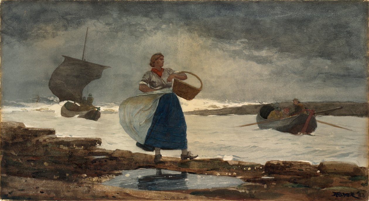 Barın İçinde by Winslow Homer