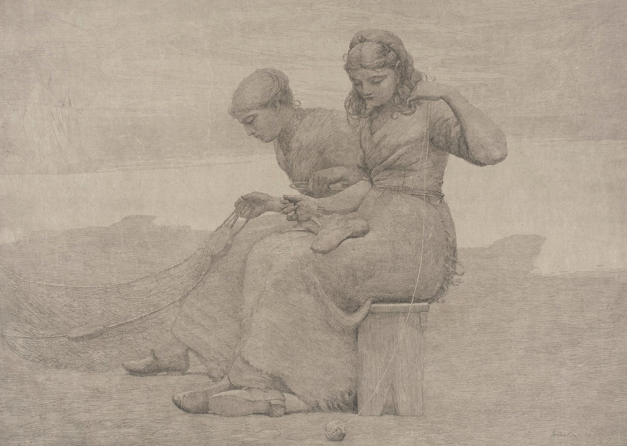 Gözyaşlarını Onarmak by Winslow Homer