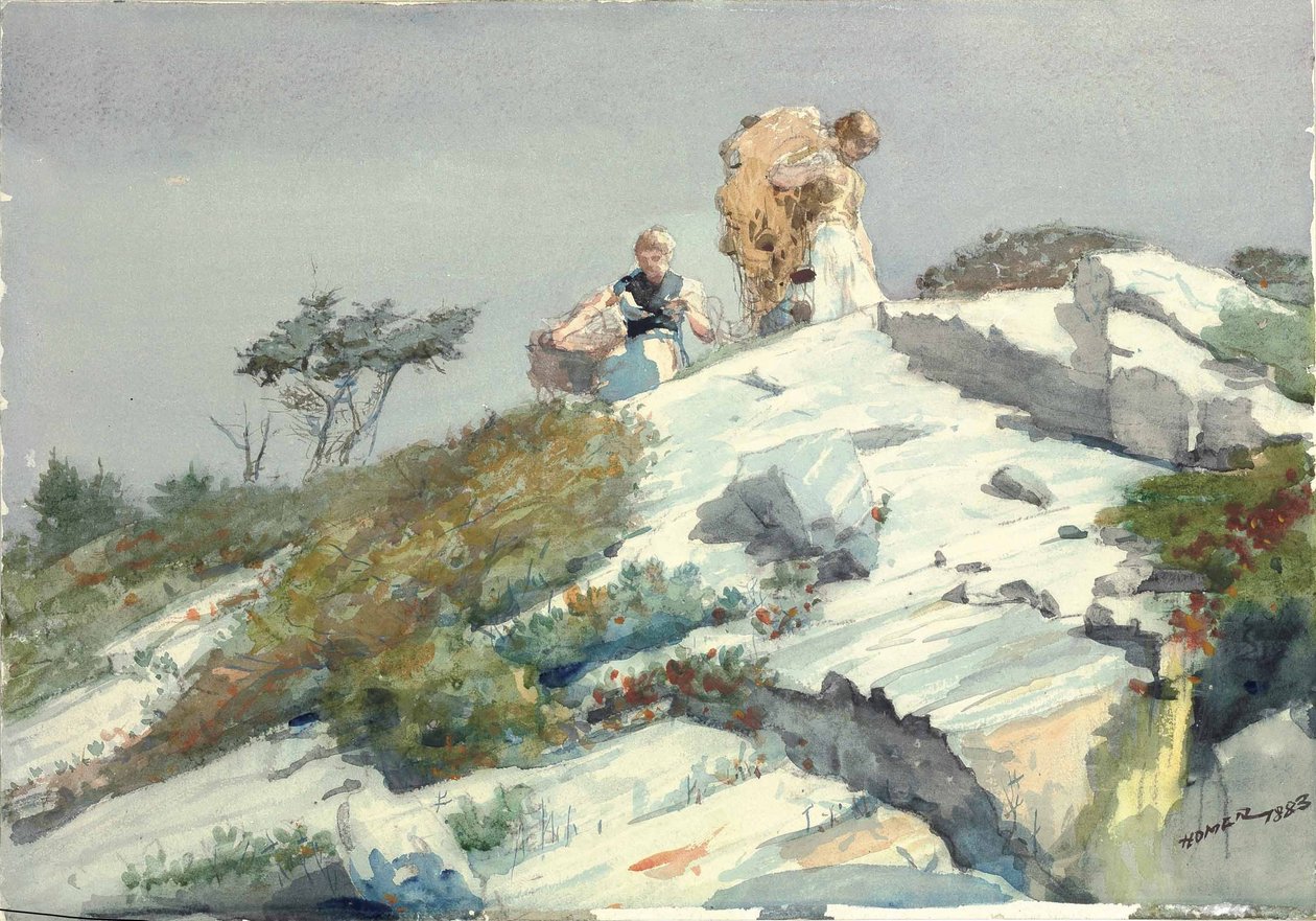 kaba iş by Winslow Homer