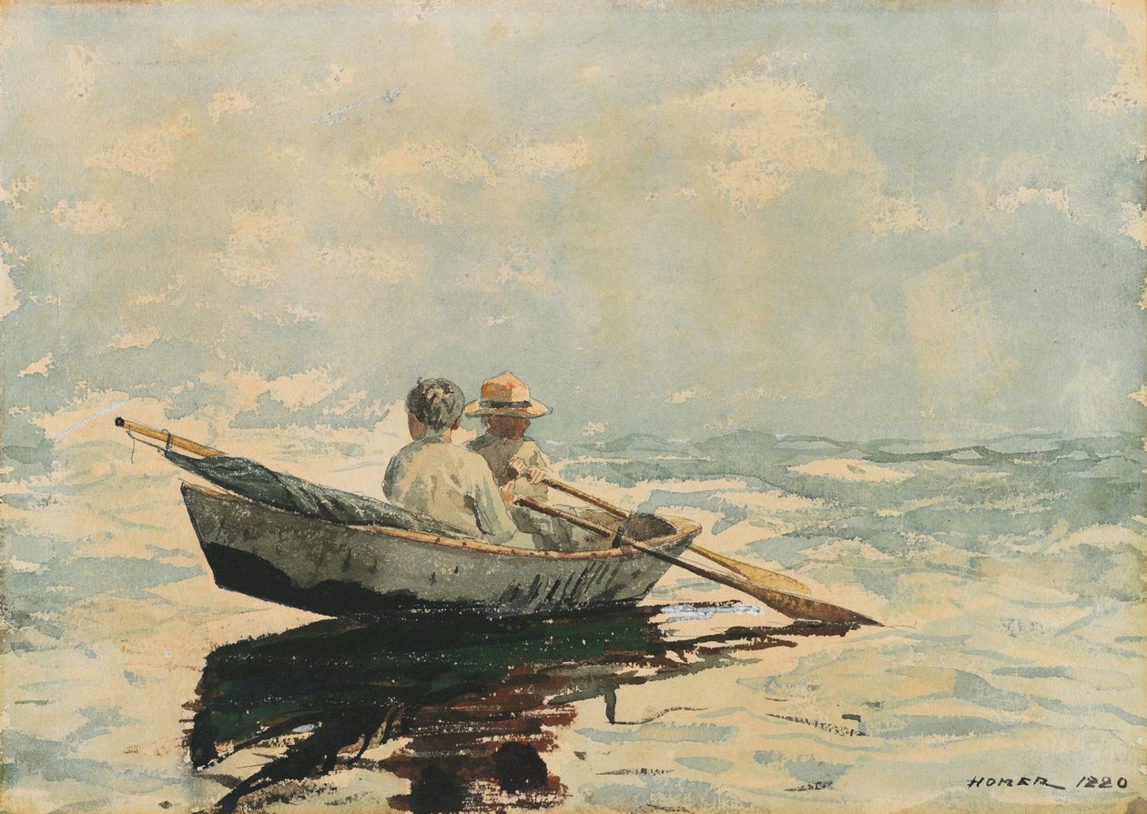 kayık by Winslow Homer