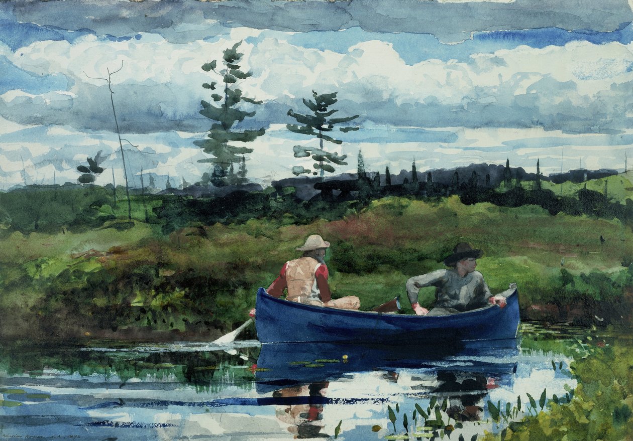 Mavi Tekne by Winslow Homer