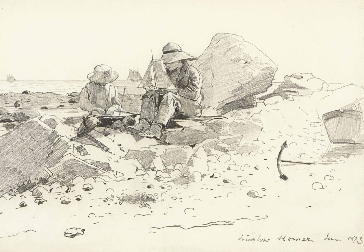 Tekne Üreticileri by Winslow Homer