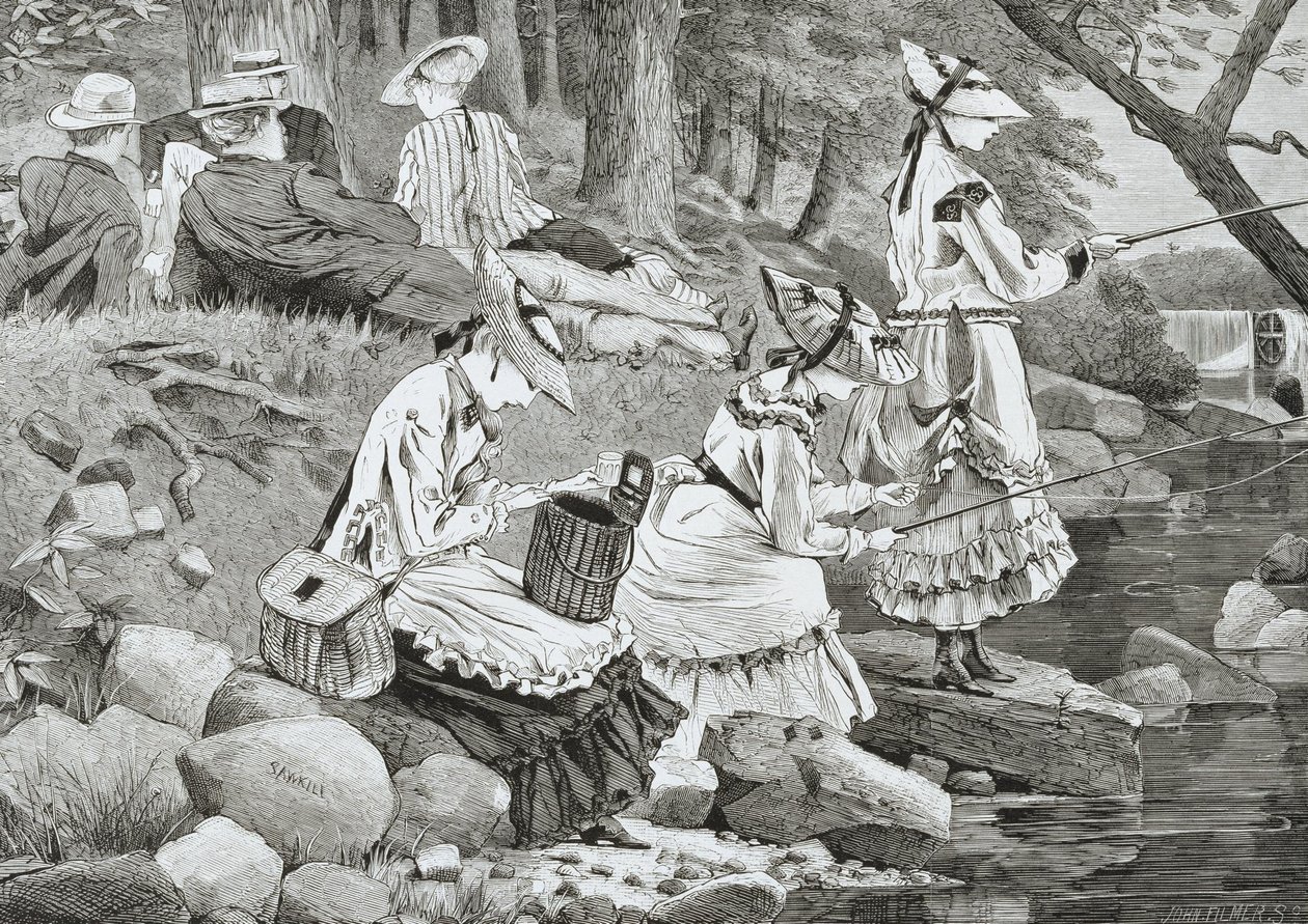 Balıkçılık Partisi-- by Winslow Homer
