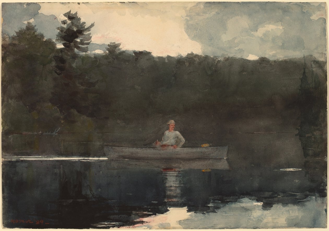 Yalnız Balıkçı by Winslow Homer