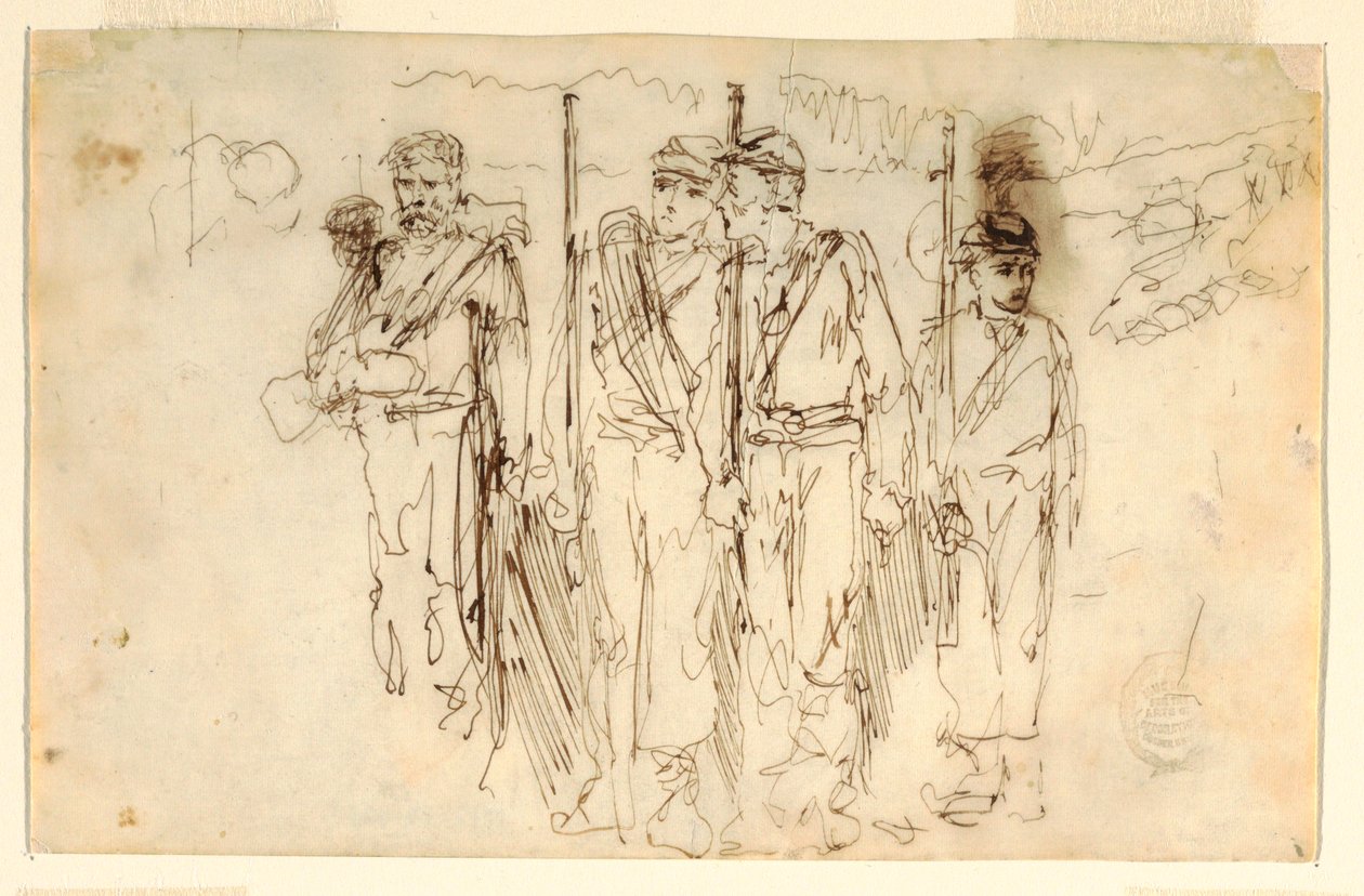 Yürüyen Yaralılar by Winslow Homer