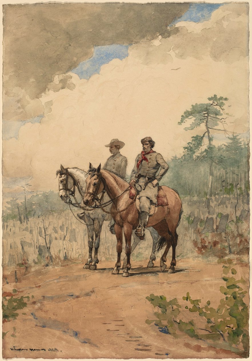 iki izci by Winslow Homer