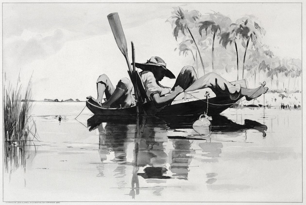Bir Balıkçı Partisi, 1890. by Winslow Homer
