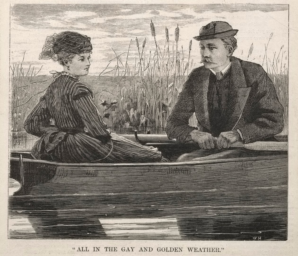 "Her Şey Neşeli ve Altın Havada" by Winslow Homer