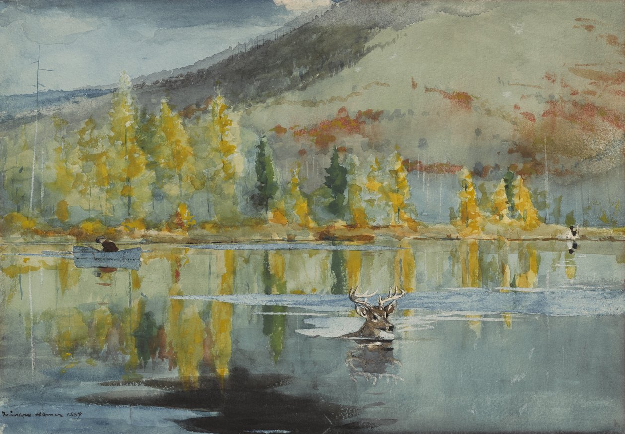 Bir Ekim Günü, 1889 by Winslow Homer