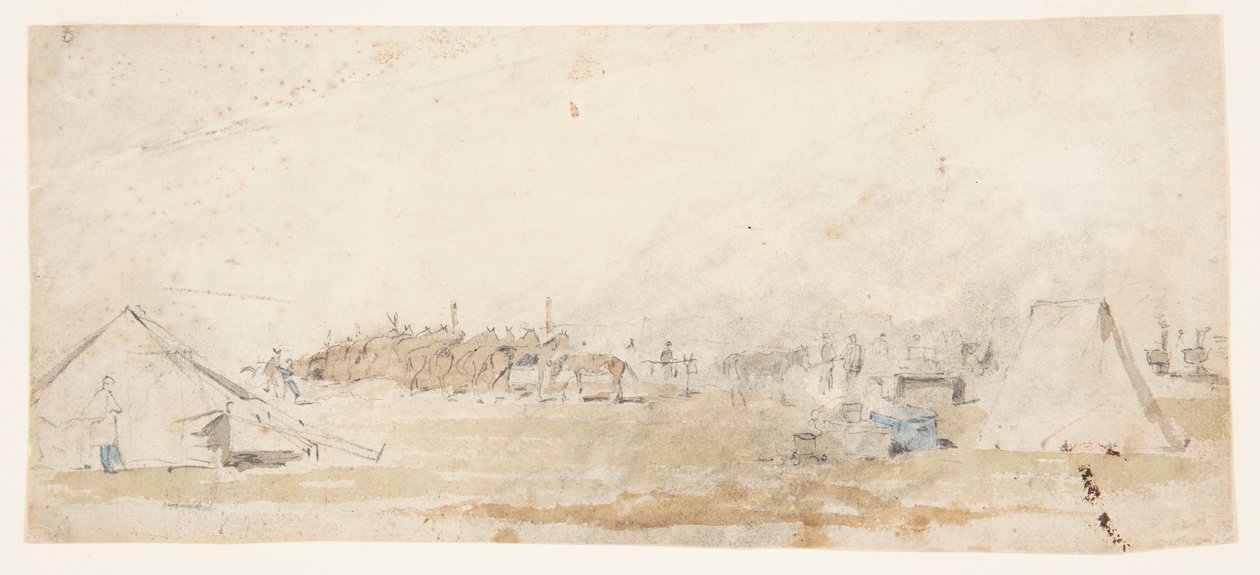 Ordu Kampı by Winslow Homer