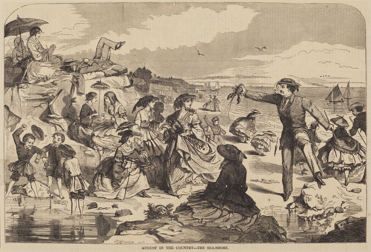 Ülkede Ağustos - Deniz Kıyısı, 1859