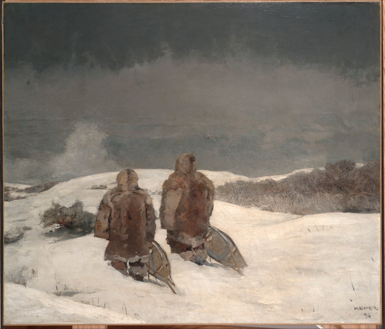 Sıfırın altında by Winslow Homer