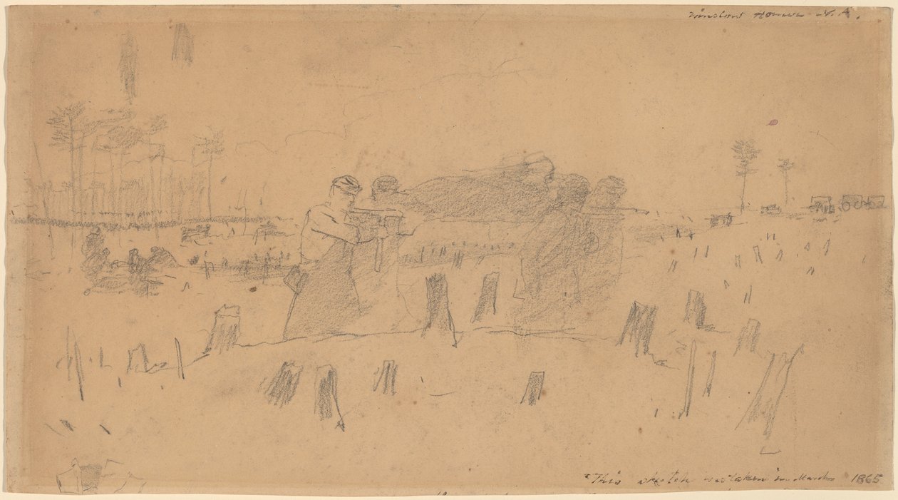 Yaralıları Taşımak by Winslow Homer