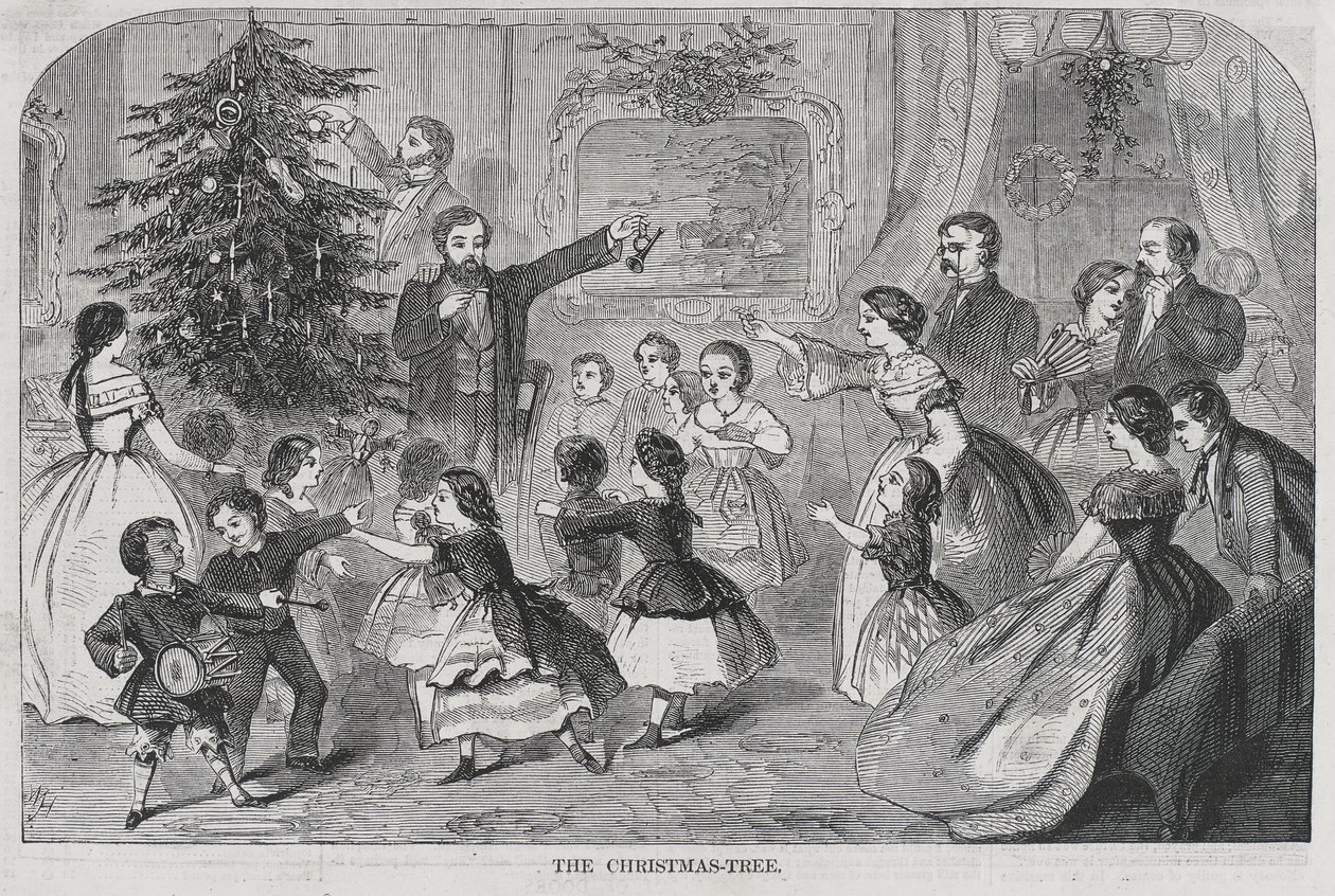 Noel--Yılbaşını Toplayan Noel Ağacı by Winslow Homer