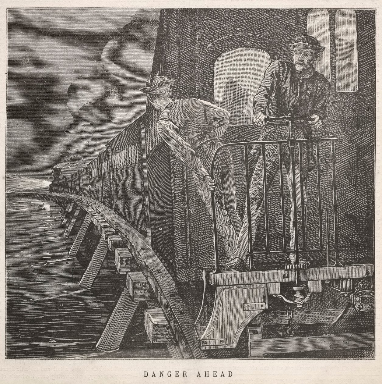 Önümüzdeki Tehlike, 1870. by Winslow Homer