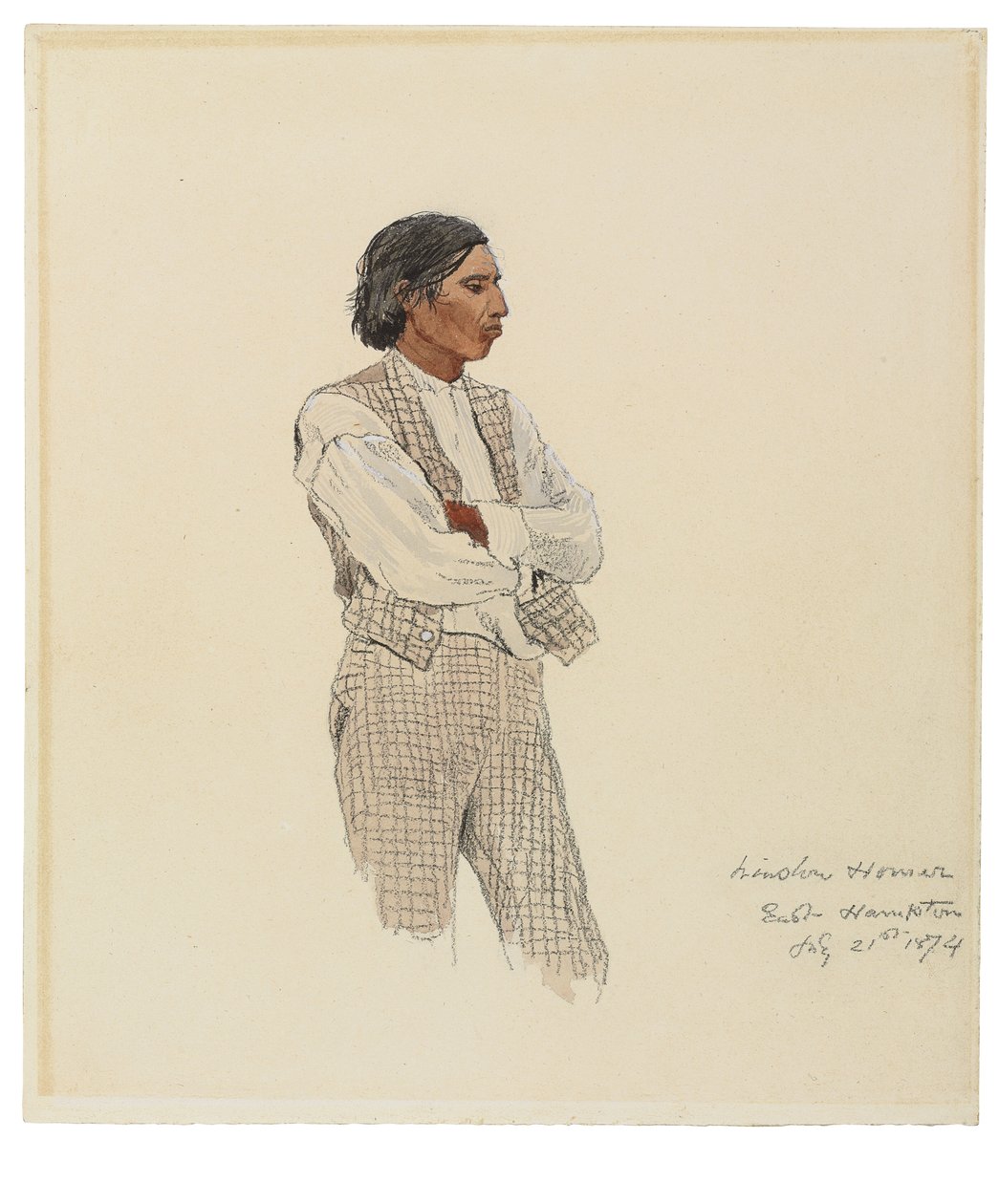 David Pharohh, Montaukların Sonu, 1874 by Winslow Homer