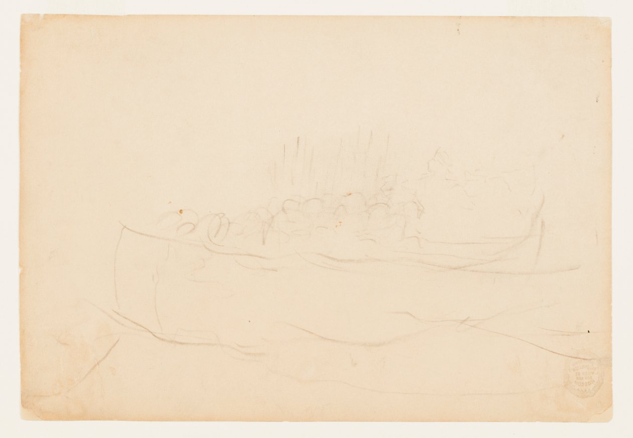 Dory Erkeklerle Dolu by Winslow Homer