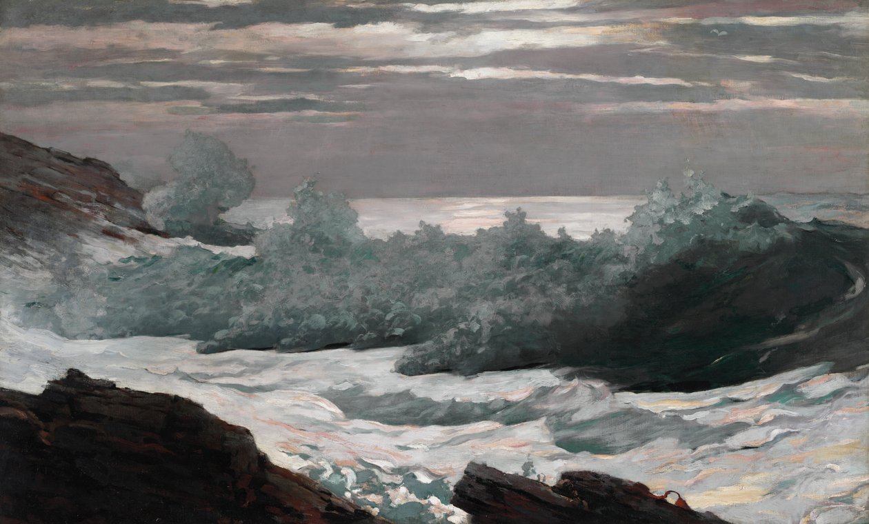 Denizde Fırtınadan Sonra Sabah Erken by Winslow Homer