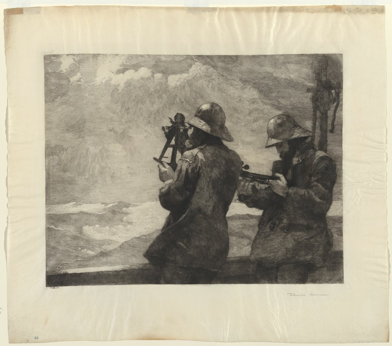 sekiz çan by Winslow Homer