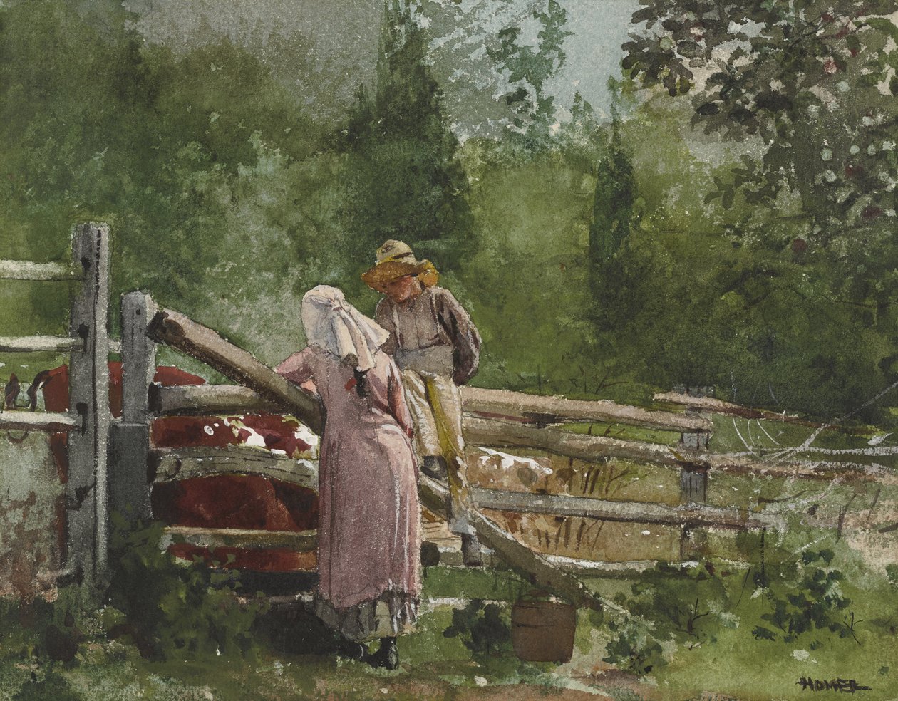Beslenme Zamanı, 1878 by Winslow Homer