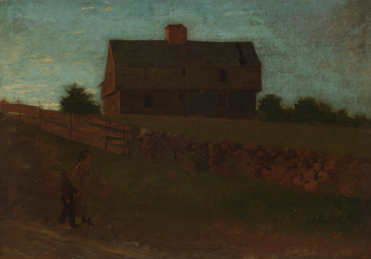 Garnizon Evi, York, Maine by Winslow Homer