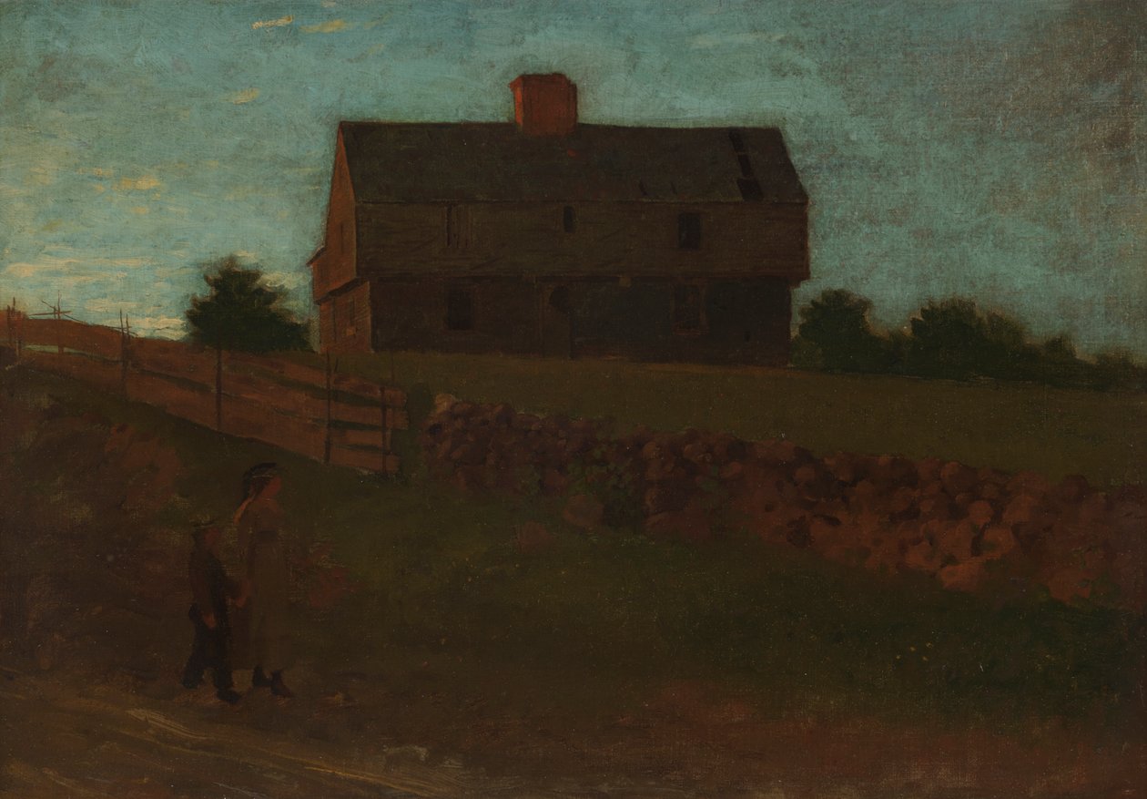 Garnizon Evi, York, Maine, 1875. by Winslow Homer