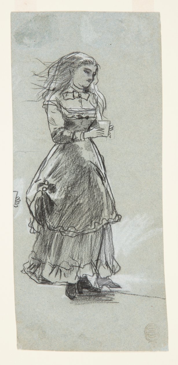 Bir Bardak Tutan Kız by Winslow Homer