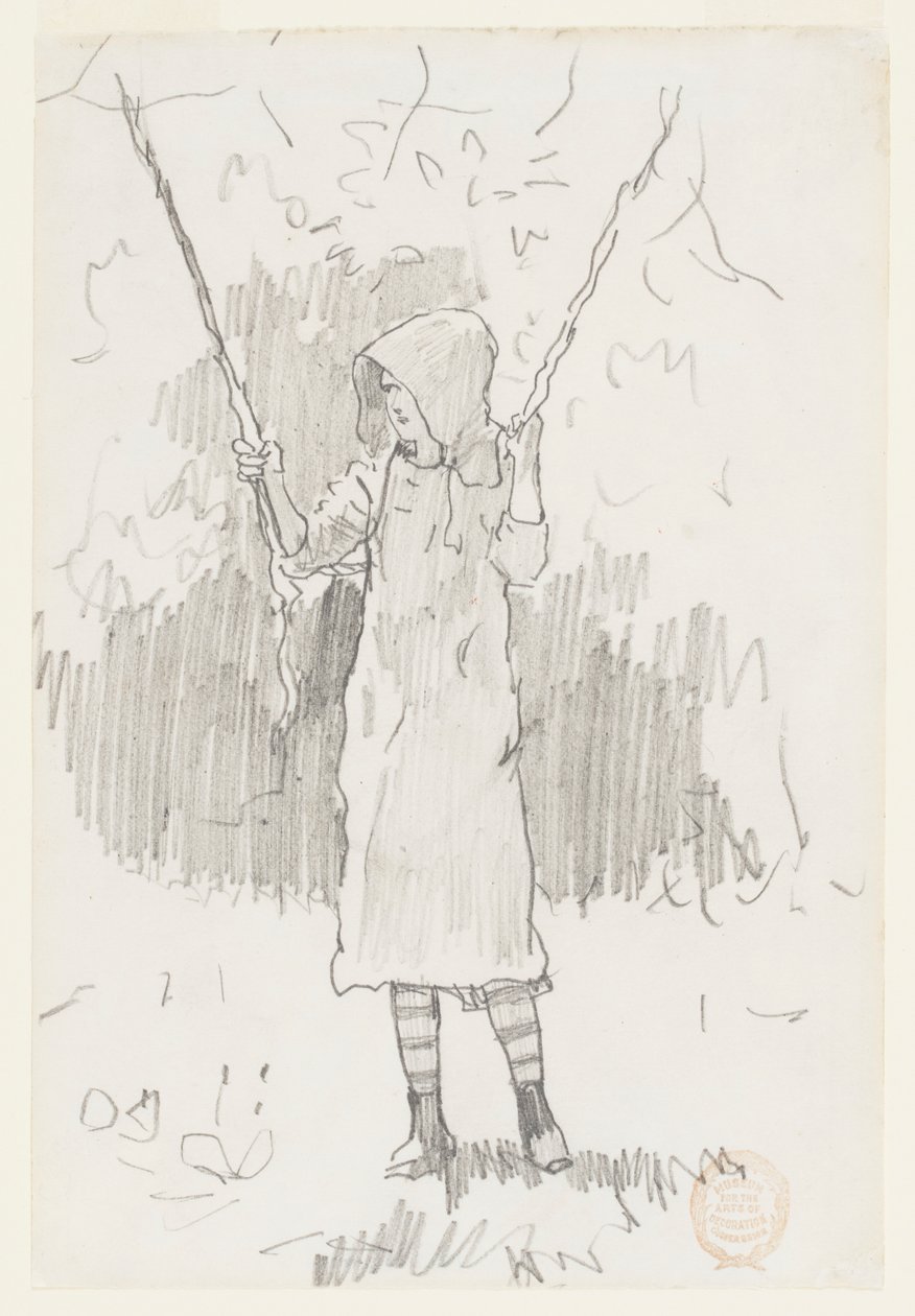 Salıncakta Kız by Winslow Homer