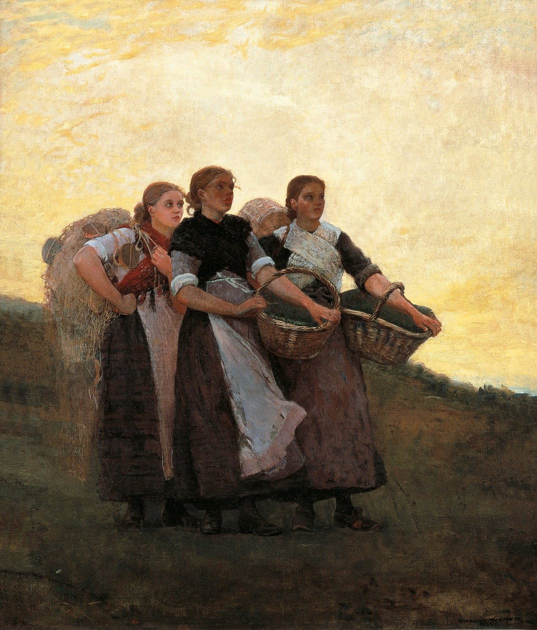 Dinle! Lark by Winslow Homer
