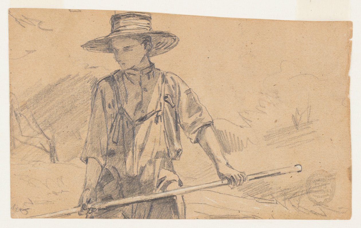 saman yapımı by Winslow Homer