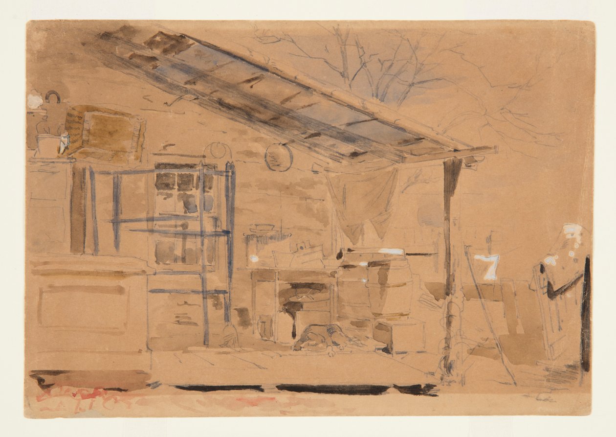 Verandalı Ev by Winslow Homer