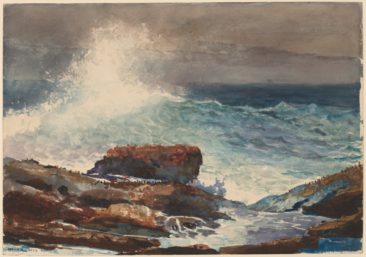 Gelen Gelgit, Scarborough, Maine by Winslow Homer