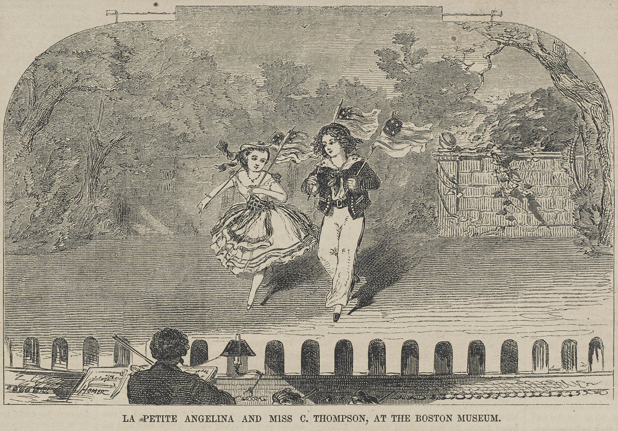 La Petite Angelina ve Miss C. Thompson, Boston Müzesi