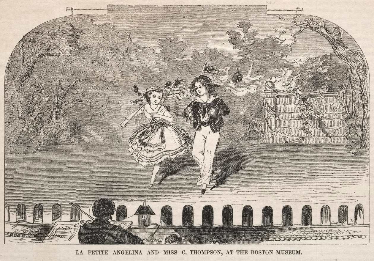 La Petite Angelina ve Miss C. Thompson, Boston Müzesi
