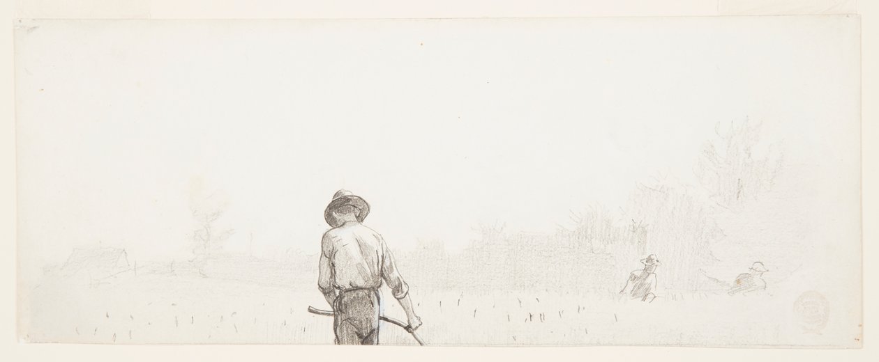 Tırpan olan adam by Winslow Homer