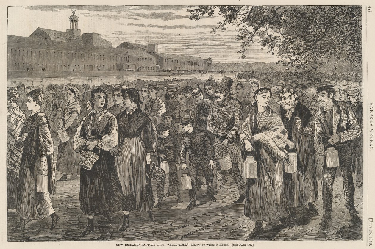 New England Fabrika Ömrü - Bell-Time, 1868