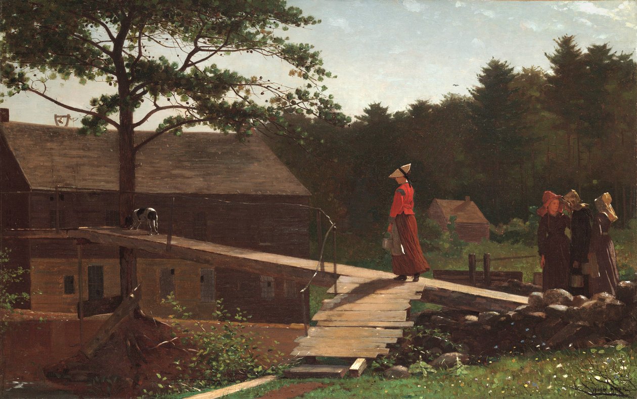 Eski Değirmen (Sabah Çanı), 1871 by Winslow Homer