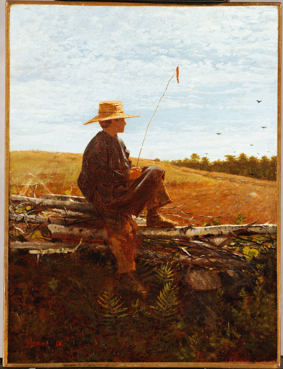 nöbette, 1864 by Winslow Homer