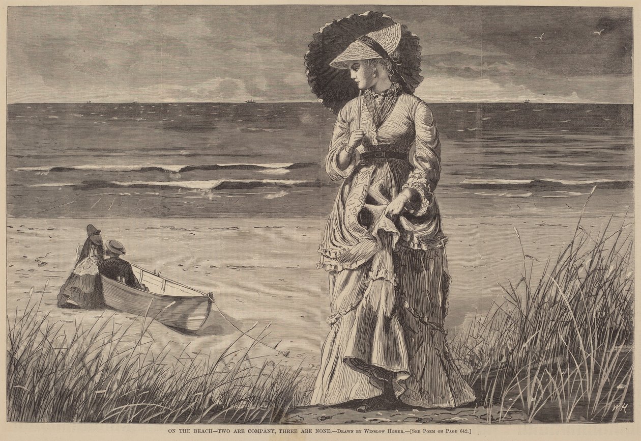 Sahilde - İkisi Şirket, Üçü Yok, 1872