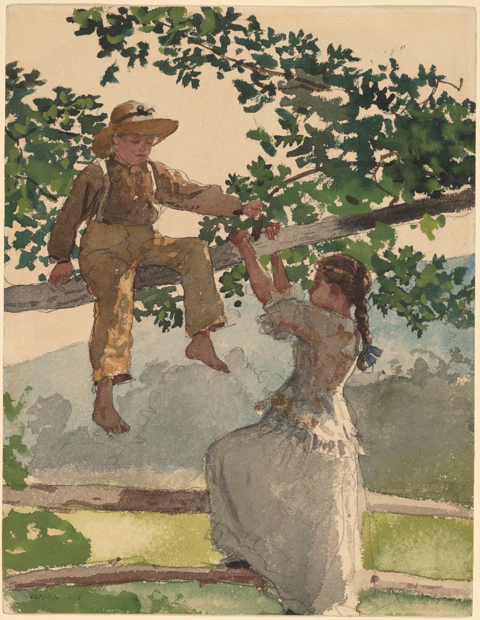 Çitte by Winslow Homer