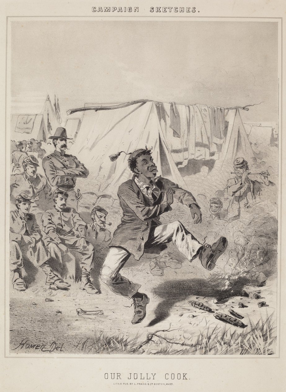 Neşeli Aşçımız (Kampanya Eskizleri) by Winslow Homer