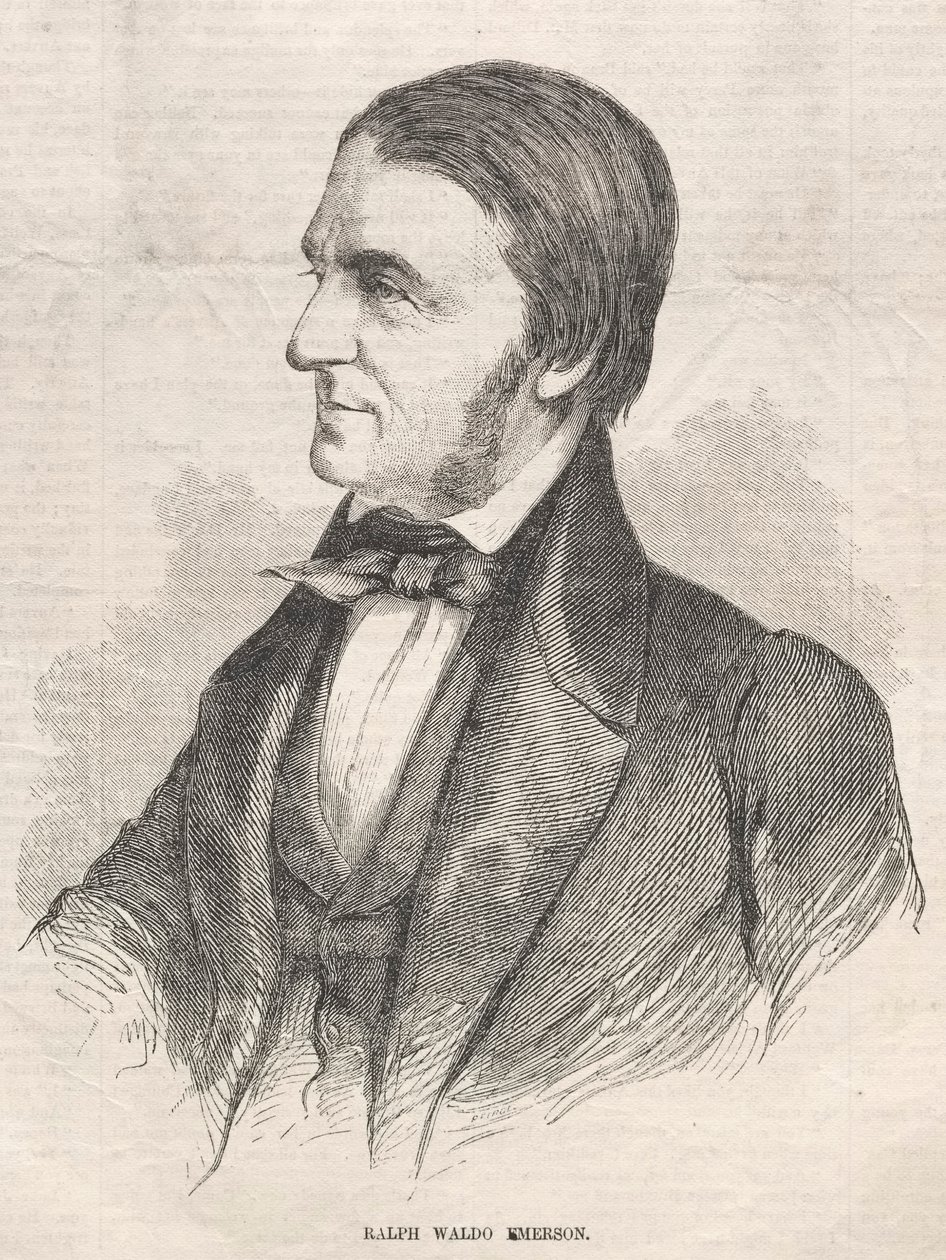 Ralph Waldo Emerson, 1859. by Winslow Homer